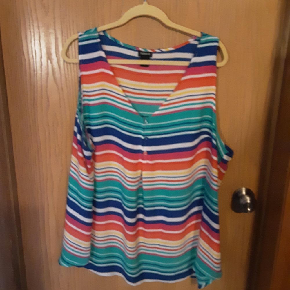 Torrid Stipped tank top